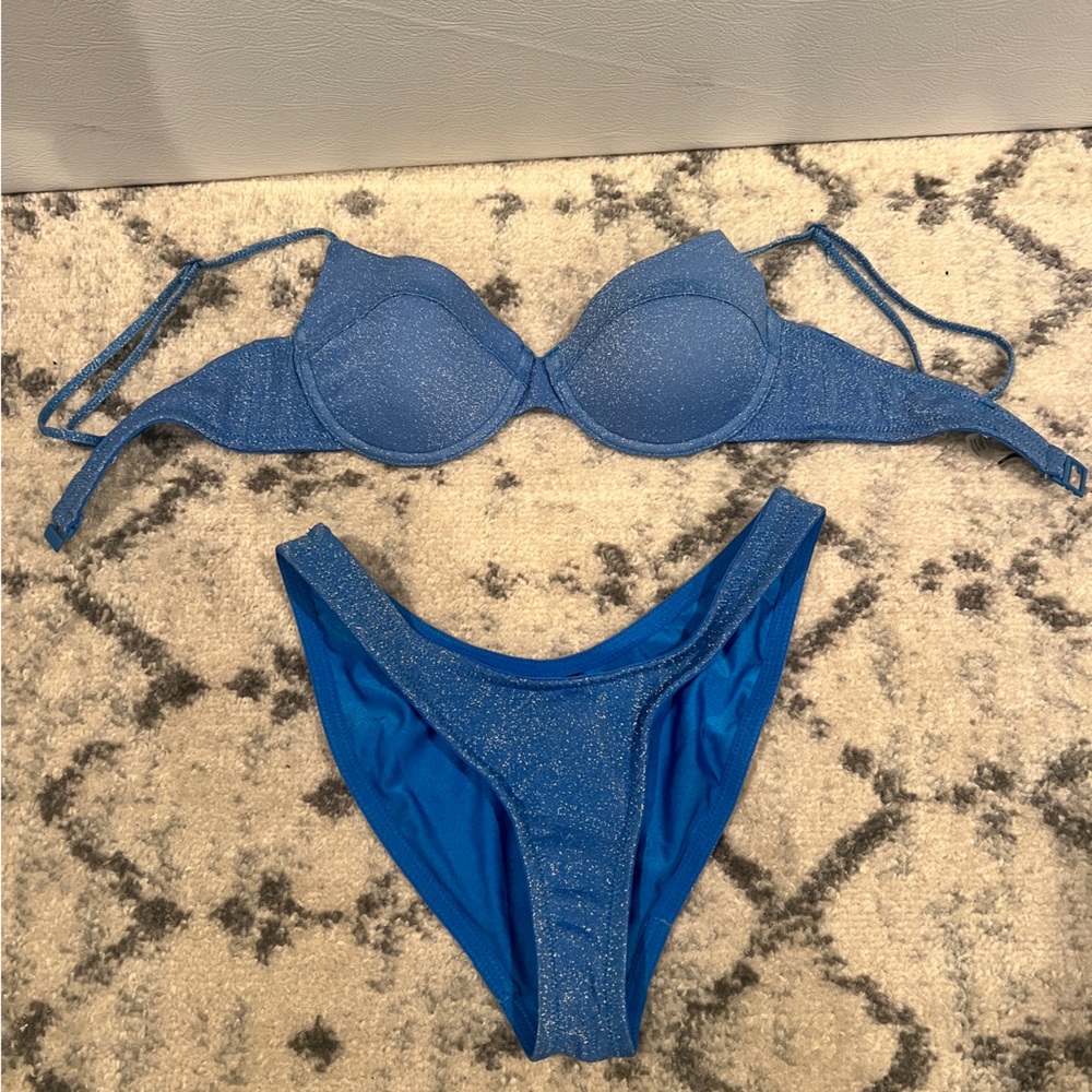 Triangle Bikini Set Never Worn - image 3